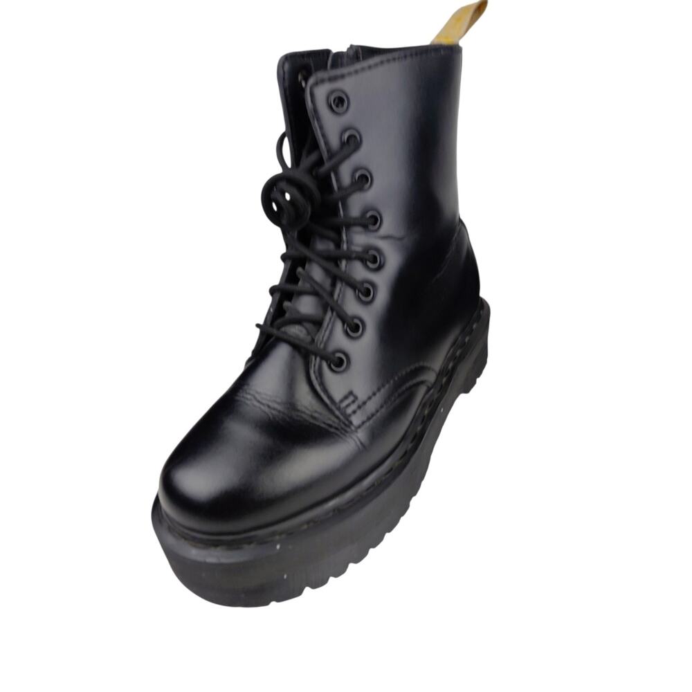 Dr Martens V JADON II MONO Black Platform Boots Combat Women’s Size 7 - Picture 5 of 7